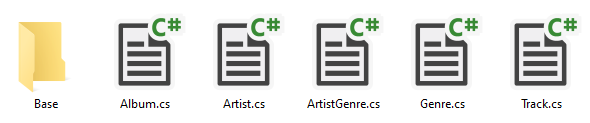 Entity Framework Core Spotify data seed generator