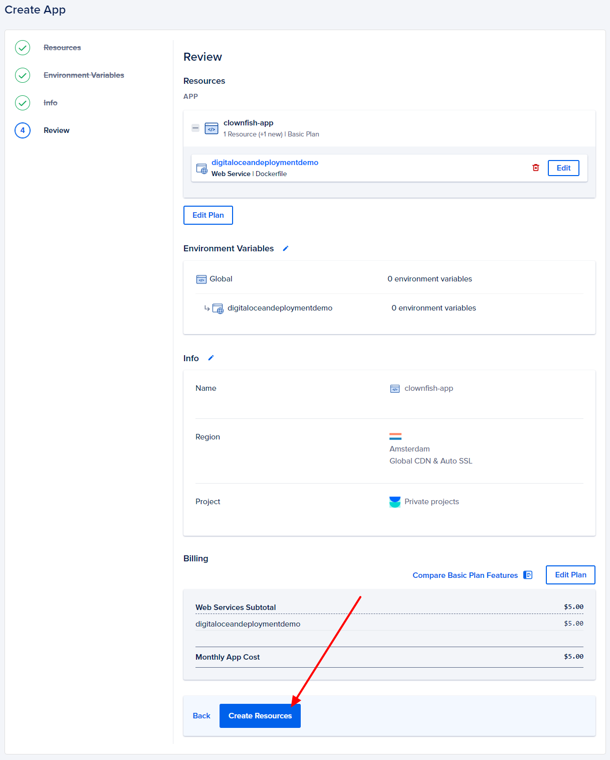 How to auto-deploy an ASP.NET 6.0 application to Digital Ocean App