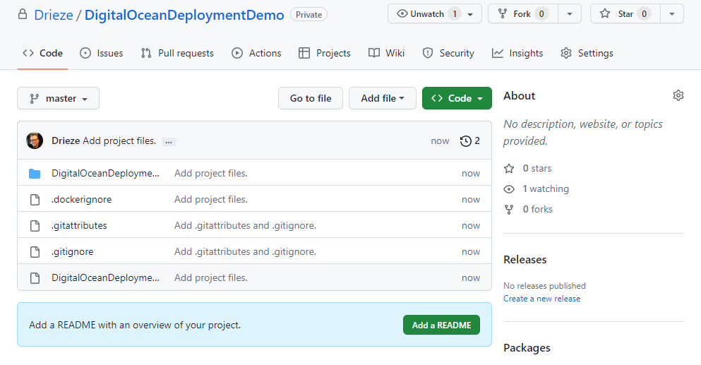 How to auto-deploy an ASP.NET 6.0 application to Digital Ocean App