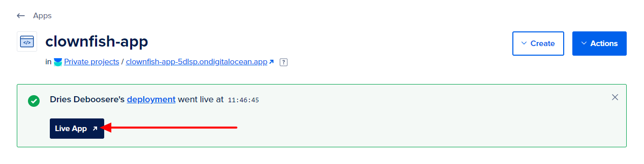 How to auto-deploy an ASP.NET 6.0 application to Digital Ocean App
