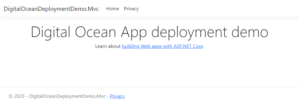 How to auto-deploy an ASP.NET 6.0 application to Digital Ocean App
