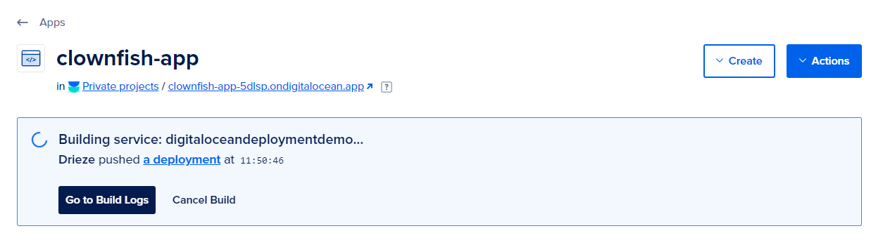 How to auto-deploy an ASP.NET 6.0 application to Digital Ocean App