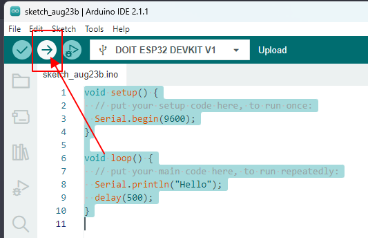 Setting up Arduino IDE for ESP32 development